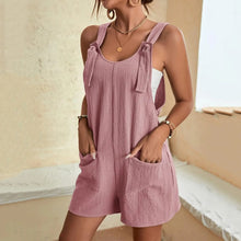 Load image into Gallery viewer, Loose Solid Sleeveless Jumpsuit
