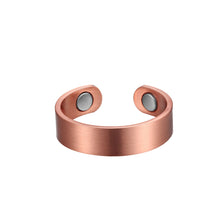 Load image into Gallery viewer, Adjustable Health Energy Magnetic Copper Ring (unisex)
