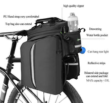 Load image into Gallery viewer, Large Capacity Carrier Bag, MTB Bike Rack Bag/Trunk Pannier
