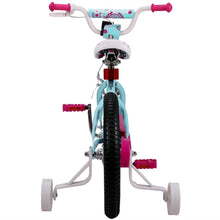 Load image into Gallery viewer, 14 Inch Kids Paris Pink and Blue Bicycle with V break and Training Wheels
