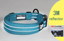 Load image into Gallery viewer, Adjustable Padded 3M Reflective Mesh Dog Collar
