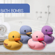 Load image into Gallery viewer, 4 pcs Duck Bath Bomb Set
