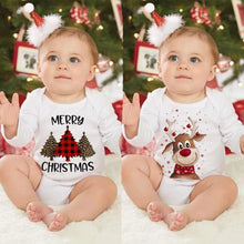 Load image into Gallery viewer, Merry Christmas Long Sleeve Romper
