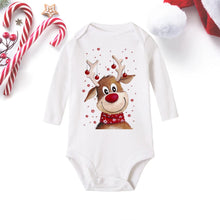 Load image into Gallery viewer, Merry Christmas Long Sleeve Romper
