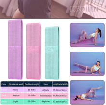 Load image into Gallery viewer, 3 pcs Fitness Elastic Bands
