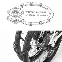 Load image into Gallery viewer, Anti Theft Bicycle Lock with Keys
