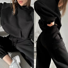 Load image into Gallery viewer, 2 Pcs Hoodie &amp; Pant Sets
