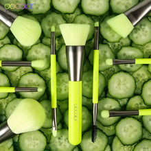 Load image into Gallery viewer, Docolor Neon Makeup Brushes 10/15pcs Sets
