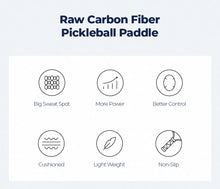 Load image into Gallery viewer, Carbon Fiber Pickleball Paddle Set
