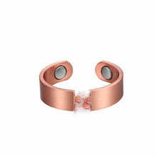 Load image into Gallery viewer, Adjustable Health Energy Magnetic Copper Ring (unisex)
