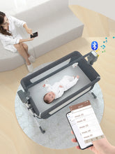 Load image into Gallery viewer, Portable Baby Crib/Cradle with remote
