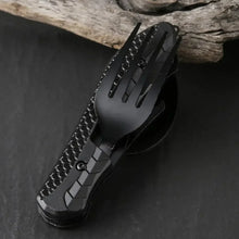 Load image into Gallery viewer, Stainless Steel  3 in 1 Travel Utensil
