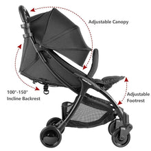 Load image into Gallery viewer, Compact Lightweight Travel Stroller
