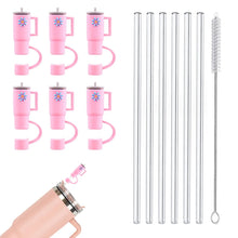 Load image into Gallery viewer, 12 PCS  Accessory Pack, 6 Replacement Straws, 6 Straw Tip Covers
