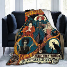 Load image into Gallery viewer, Hocus Pocus Throw Blanket
