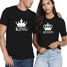 Load image into Gallery viewer, King, Queen. Prince &amp; Princess Crown Family Matching T-shirts
