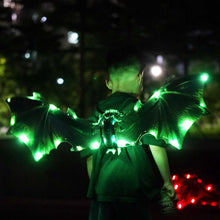 Load image into Gallery viewer, Dinosaur Wings Costume with LED Lights, Sound Effects
