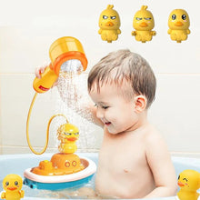 Load image into Gallery viewer, Small Duck Water Spraying Bathtub Toys
