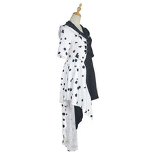 Load image into Gallery viewer, Evil Madame Cruella DeVille Cosplay Costume (Adult &amp; Child)
