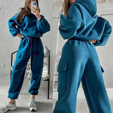 Load image into Gallery viewer, 2 Pcs Hoodie &amp; Pant Sets
