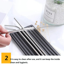 Load image into Gallery viewer, Stainless Steel Straws, 20 Pcs/10.5 Inches
