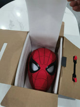 Load image into Gallery viewer, Spiderman Headgear Cosplay Moving Eyes Mask
