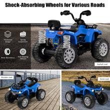 Load image into Gallery viewer, Babyjoy 12V Kids Ride On Electric 4-Wheeler Quad w/Mp3 &amp; Headlights
