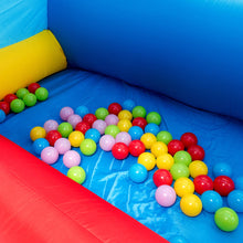 Load image into Gallery viewer, Inflatable Bounce House with Slide, Ball Pit and 480W Blower
