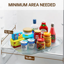 Load image into Gallery viewer, Lazy Susan Turntable Organizer for Refrigerator
