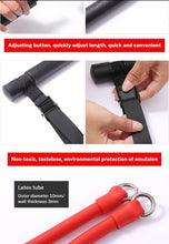 Load image into Gallery viewer, Yoga/Pilates Fitness Stick Tension Bar &amp; Resistance Band Set
