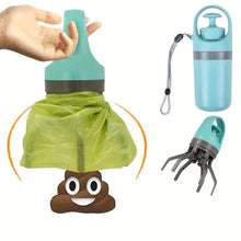 Load image into Gallery viewer, Portable Poop Scooper with Build In Bag Dispenser
