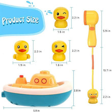 Load image into Gallery viewer, Small Duck Water Spraying Bathtub Toys
