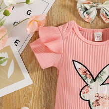 Load image into Gallery viewer, Baby Rabbit Romper, Shorts and Headband
