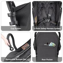 Load image into Gallery viewer, Compact Lightweight Travel Stroller
