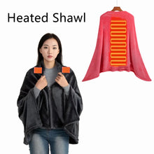 Load image into Gallery viewer, Heated Electric Body Shawl Blanket
