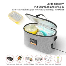 Load image into Gallery viewer, LCD Portable Electric Baby Bottle Food Warming Lunch Box
