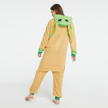 Load image into Gallery viewer, The Mandalorian Yoda Baby Grogu Pajamas
