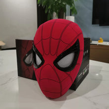 Load image into Gallery viewer, Spiderman Headgear Cosplay Moving Eyes Mask
