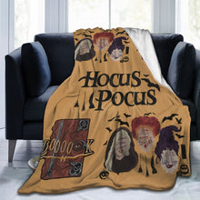 Load image into Gallery viewer, Hocus Pocus Throw Blanket
