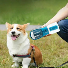 Load image into Gallery viewer, 3 in 1 Portable Pet Water Bottle Dispenser w/ Poop Bag
