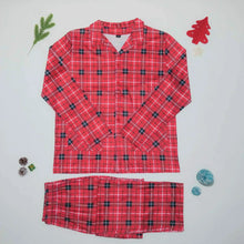 Load image into Gallery viewer, Family Red Plaid Matching Pajamas Set
