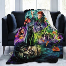 Load image into Gallery viewer, Hocus Pocus Throw Blanket
