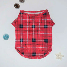 Load image into Gallery viewer, Family Red Plaid Matching Pajamas Set
