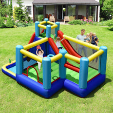 Load image into Gallery viewer, Inflatable Bounce House 8-in-1 Kids Inflatable Bouncer with Slide (Without Blower)
