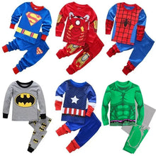 Load image into Gallery viewer, Superhero Children&#39;s Pajamas
