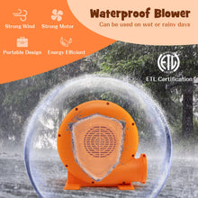 Load image into Gallery viewer, Babyjoy 380W 0.5HP Air Blower for Inflatables w/ 25FT Wire &amp; GFCI Plug for Indoor/Outdoor
