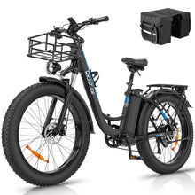 Load image into Gallery viewer, E-bike 26 Inch Fat Tire Off Road 1500W/48V/20AH
