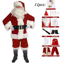 Load image into Gallery viewer, Christmas Santa Claus Cosplay Costume
