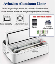 Load image into Gallery viewer, Portable Small Medication Cooler Case-USB Rechargeable
