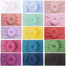 Load image into Gallery viewer, 15Pcs Turban Bow Soft Wide Nylon Hairband - yourhealthandfitnessshop
